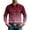 Wine, variant on hoksml Men's Gradient Western Long Sleeve Shirt Point Collar Dual Pocket Stretch Casual Everyday Top