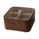 thumbnail image 3 of Bandeja para servir dividida con tapa, contenedor para refrigerios, 8 compartimentos, madera, 2 niveles Con 8 cuencos, 3 of 9