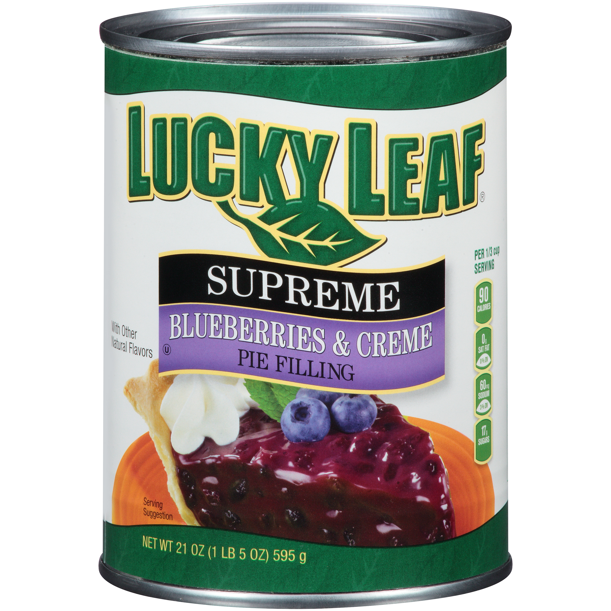 Lucky Leaf® Premium Caramel Apple Pie Filling 21 oz. Can