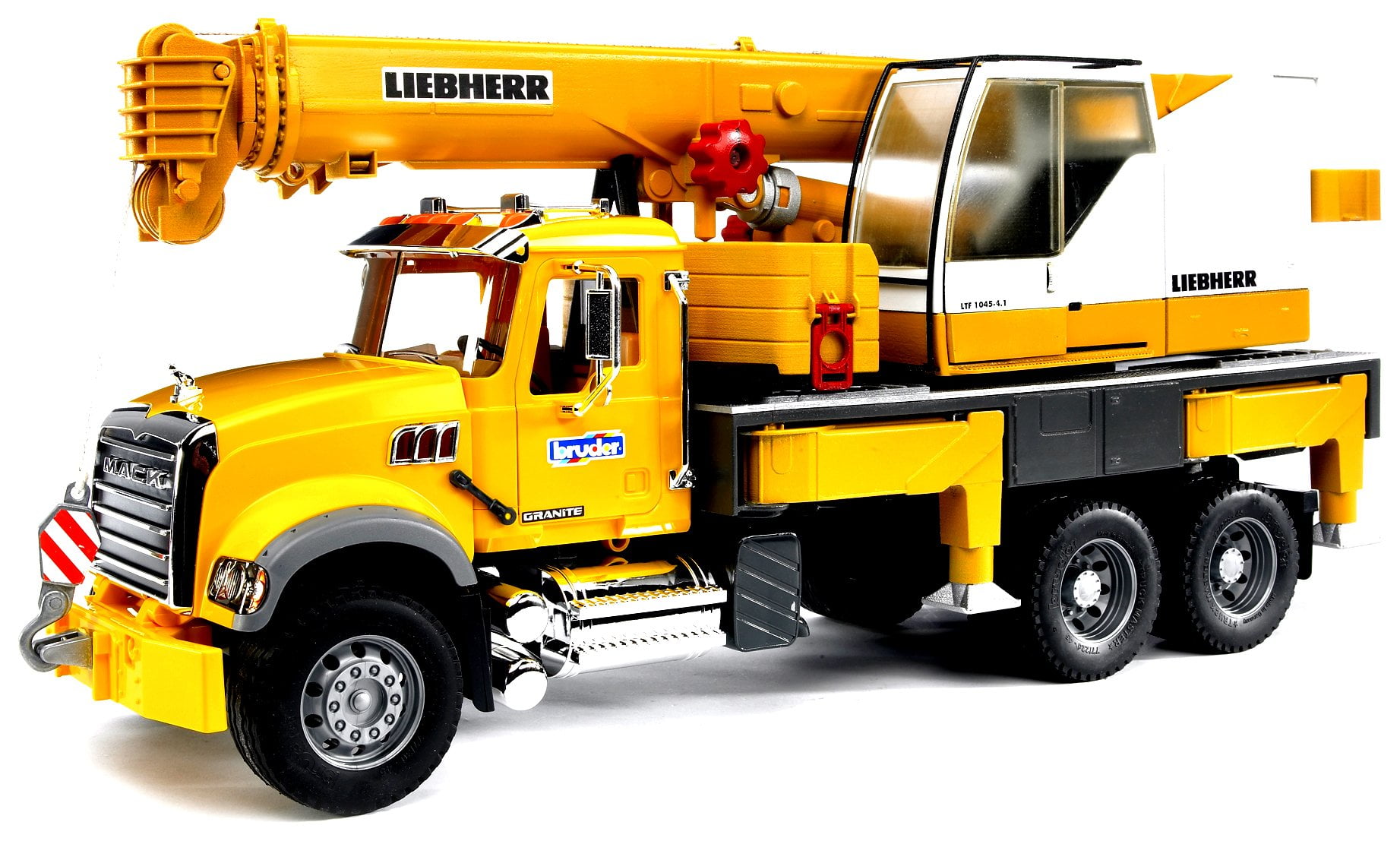 Bruder MACK Granite Liebherr Crane Truck 02818 Kids Play NEW 