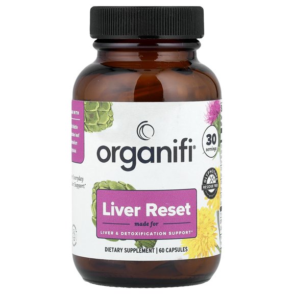 Organifi Liver Reset, 60 Capsules