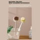 thumbnail image 5 of Cepillo de ducha 2 en 1, cerdas suaves, diseño de flor esférica, mango resistente, plegable y portátil, marco de metal, para baño, alta eficiencia, fácil de limpiar, para cocina., 5 of 7