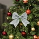 thumbnail image 4 of Lazo Navideño con Carita Brillante, Colgante para Árbol de Navidad, Lazo Decorativo para Regalo, 4 of 6