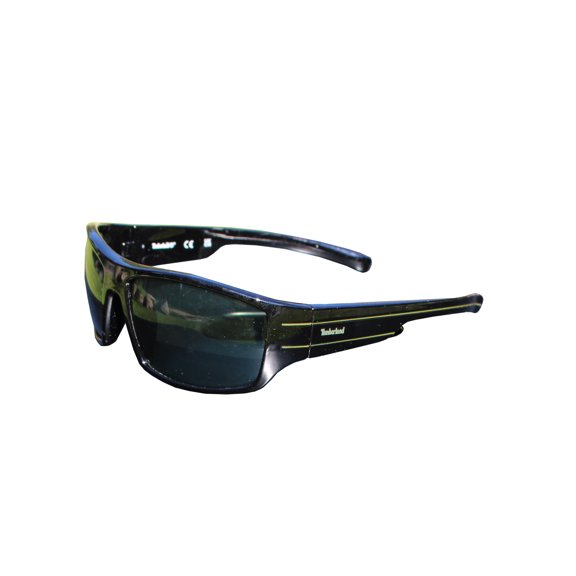 Timberland Golf 7234 Sport Sunglasses, Gloss Black Frame/Smoke Lens -
