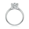 thumbnail image 5 of TURANDOSS 1 Carat Moissanite Engagement Ring 925 Sterling Silver Brilliant Round Cut Diamond Ring Wedding Band Promise Wedding Rings for Women Girls, 5 of 5