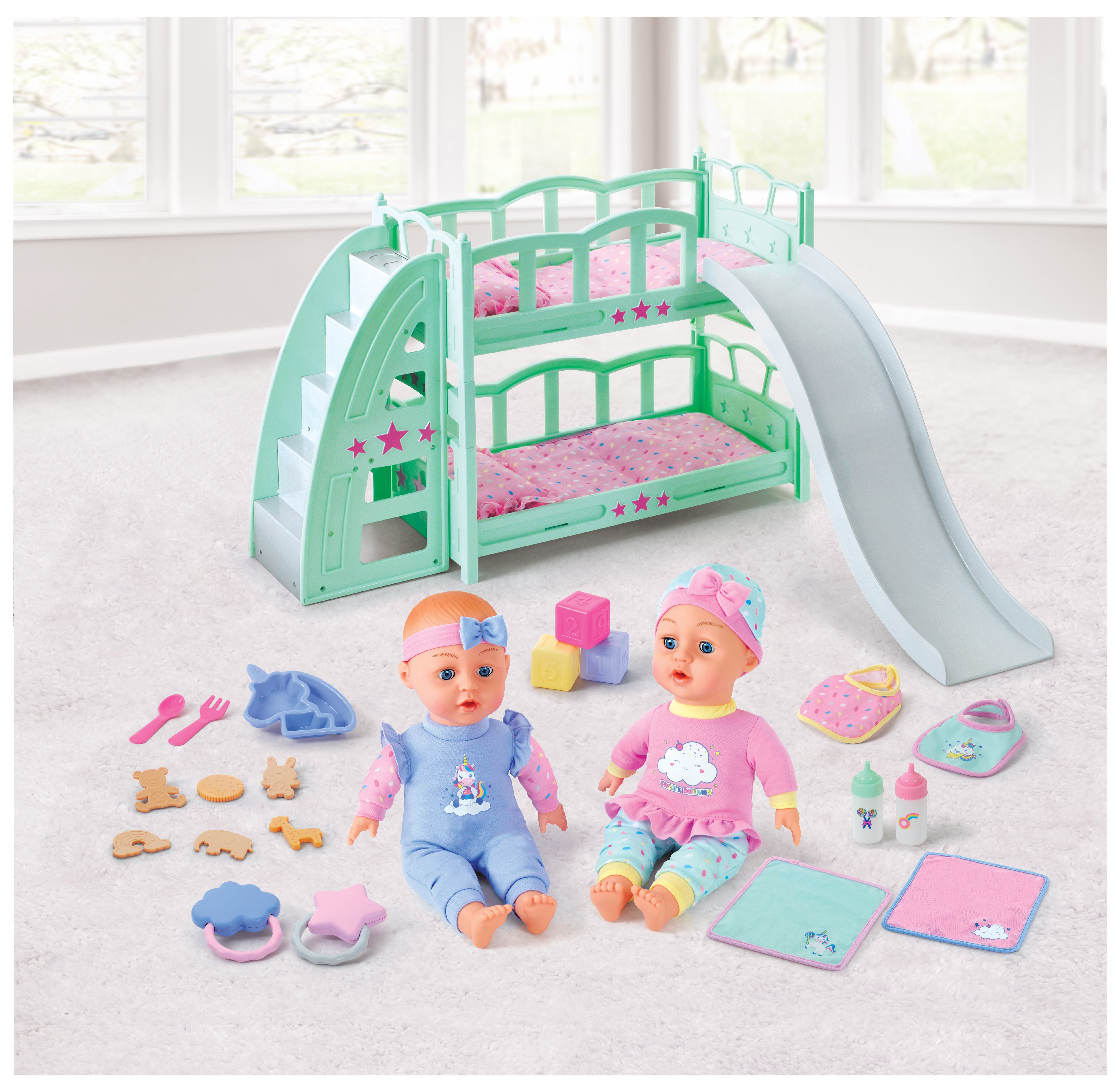 My Sweet Love Deluxe Bunk Bed Doll, Baby Alive Doll Bunk Bed
