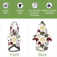 thumbnail image 6 of KLL colorful Maple for Basic Dog Hoodie - Pet Hoodie Sweater with Leash Hole - Cute Dog Sweatshirt - Pet Clothes Hooded Sweatshirt for Dog & Cat -Medium, 6 of 8