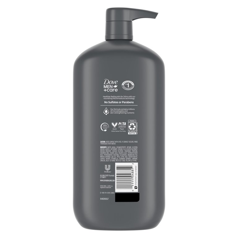 Dove Men+Care Invigorating Revive 3-in-1 Body Face Hair Wash All