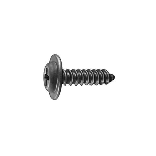 Auveco # 19240 Phillips Flat Washer Head Tapping Screw 10 X 3/4" Black. Qty 100.