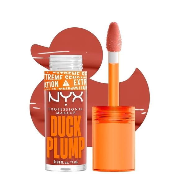 Brillo de labios NYX PROFESSIONAL MAKEUP Duck Plump Brown of Applause 7 ml