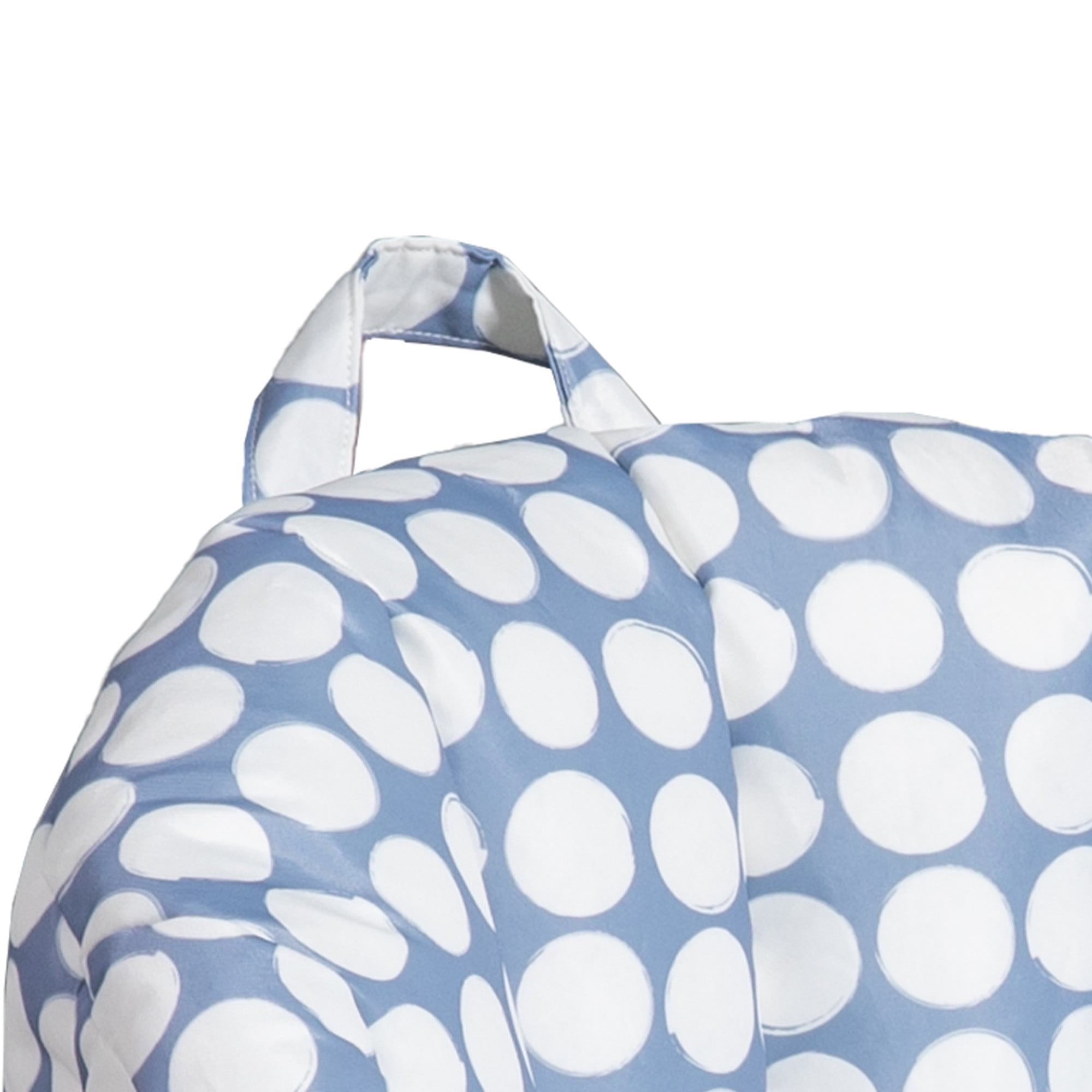 Big Joe Joey Junior Kids Bean Bag Chair, 1.5 Feet, Durable Polyester Nylon Blend, Blue Stone