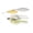 Nickel Blue Pearl Shad, variant on War Eagle Screamin Double Will 1/2oz Nickel BlueHerringShad