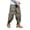 Green, variant on Casual Pants for Men Retro Hop Large Pockets Design Sense Wide Leg Work Punch Pants Fashion Wind Pants 6