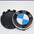 thumbnail image 3 of 4pcs Bmw Logo 56mm Wheel Center Hub Cover Rim Emblem Blue White Rims Badge 36136850834--(Sepeda), 3 of 3