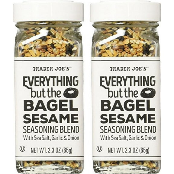 Trader Joe's Everything but the Bagel Sesame Seasoning Blend (pack of 2)