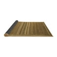 thumbnail image 2 of Ahgly Company Indoor Square Abstract Brown Modern Area Rugs, 8' Square, 2 of 4