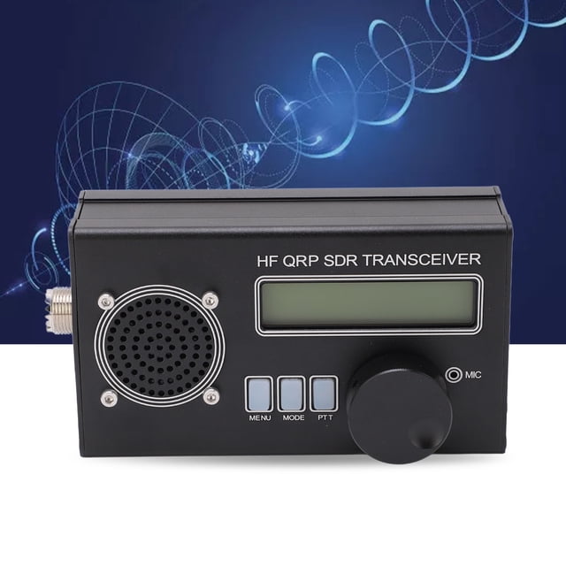 Transceptor De Radio, Transceptor SDR aleación De Aluminio HF QRP 8 Bandas SSB CW Transmisor Receptor De Radio De Onda Corta, Transceptores De Red