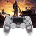 thumbnail image 3 of Controlador de juegos inalámbrico Tablero de luz LED modificado Gamepad Transparente para PS4, 3 of 9