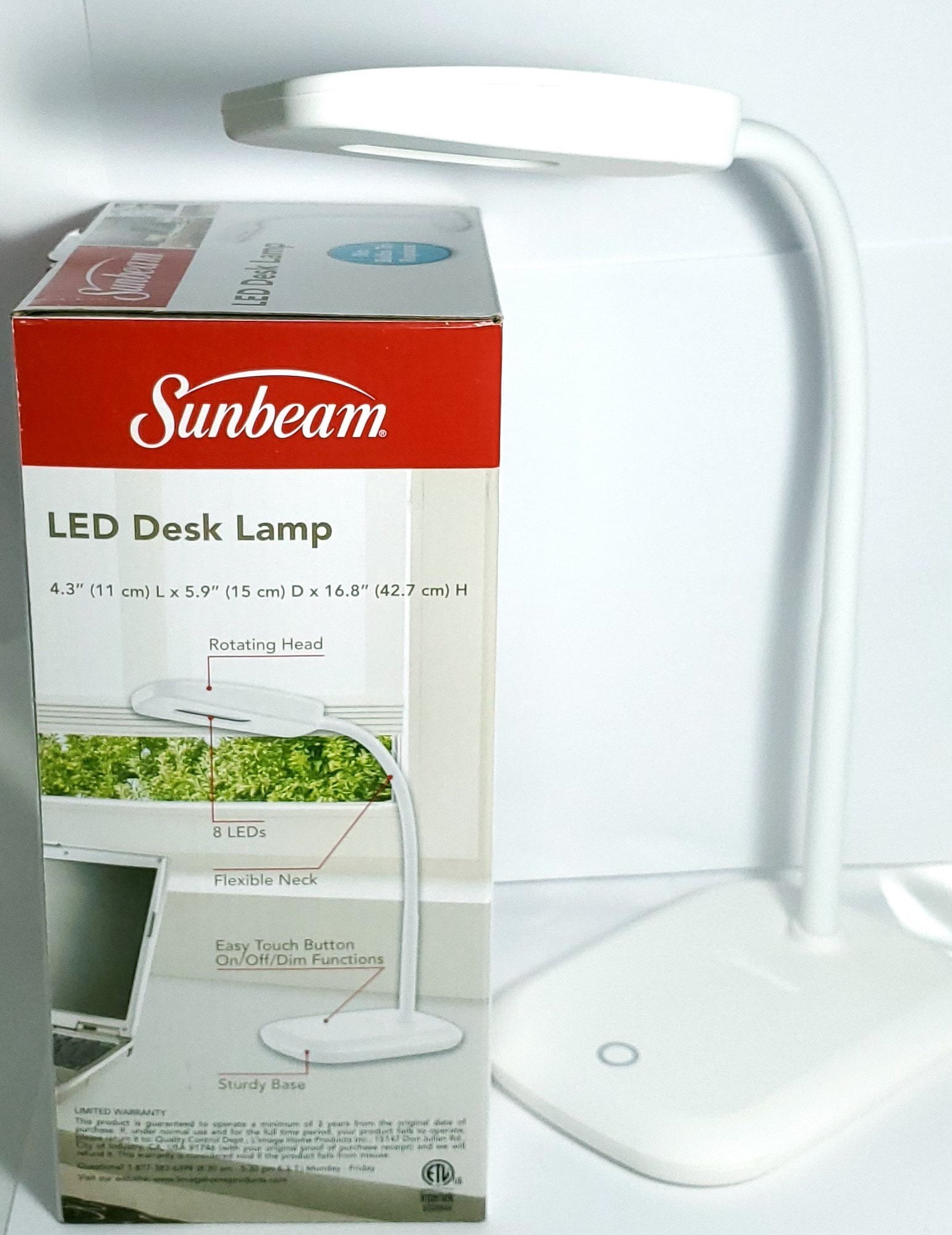 sunbeam table lamp