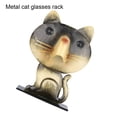 thumbnail image 4 of Bewildely Estante formado gato único de la lente del metal para el almacenamiento de moda de los vidrios durable y confiable Almacenamiento y organización del hogar, 4 of 6