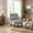 Gray, variant on Topcobe Folding 6 Position Convertible Sleeper Bed Armchair Lounge Couch with Pillow, Upholstered Lazy Chair, Blue