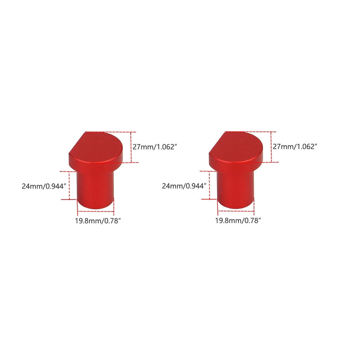 2PCS 20mm MFT Table Workbench Bench Dog Clamps with 4 Bench Dogs Adjustable Workbench Stop