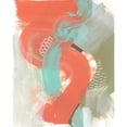 thumbnail image 3 of Goldberger, Jennifer 20x24 Black Modern Framed Museum Art Print Titled - Coral Whimsy III, 3 of 5