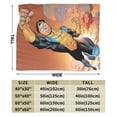 thumbnail image 4 of Invincible Throw Blanket Soft Lightweight Cozy Plush Flannel Bed Blanket Fuzzy Fluffy Fleece Blankets for Bedroom Living Room Couch Office 40"X30", 4 of 8