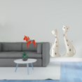 thumbnail image 2 of Figuras de escritorio suecas de una pareja de gatos, esculturas artesanales de madera y cerámica, adorno adecuado para regalar, decoración del hogar,, 2 of 8