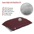 thumbnail image 3 of Majestic Pet Solid Color Super Value Dog Bed Machine Washable Burgundy Medium 28" x 35" x 7", 3 of 5