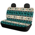 thumbnail image 5 of Psesaysky Horse Geometric Print Rear Seat Covers with SUV Sedan, Non-Slip Stretch Car Rear Seat Covers(2pcs), 5 of 7