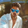 thumbnail image 2 of Gafas de Sol Polarizadas Peekaco UV400 para usar sobre lentes para Hombre y Mujer, 2 of 7