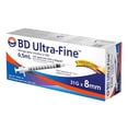 thumbnail image 1 of Jeringa BD Ultra Fine para insulina 0.5ml 31G x 8mm caja c/10 pzas, 1 of 3