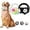 mix 02, variant on Dog Calming Ball with Handle – Squeaky Floating Dog Toy for Interactive Toss and Fetch Play, Treat Dispensing Rubber Football-Shaped Chew Toy for Medium to Large Breeds