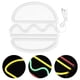 thumbnail image 2 of Forma creativa de hamburguesa LED Letrero de neón USB Powered LED Modeling Light Night Light, 2 of 7