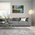 thumbnail image 5 of Epic Art 'Coffee on the Lakeshore' by Bigelow Illustrations, Acrylic Glass Wall Art, 36"x24", 5 of 8