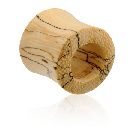 - Pair Of Organic Tamarind Wood Saddle Tunnels,Gauge (Thickness):00 (10Mm)