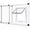 Fit 32"-37" Window, variant on Vertical Cat Door For Window 31"-42" Adjustable Height 1-mintall | 4 Locking Modes Aluminum Frame Hd Glmagnetic Closure Weatherproof Petert Cats