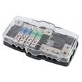 Fuse Box Car Audio Stereo MultiFunctional 4 Way Distribution Holder