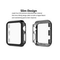 thumbnail image 3 of for 44mm Apple Watch Series 4 5 6 SE Nike+ Edition Case, Njjex [1-Pack] Built-in Screen Protector Overall Protective Case TPU Ultra-Thin Bumper Flexible Lightweight Cover -Black, 3 of 10