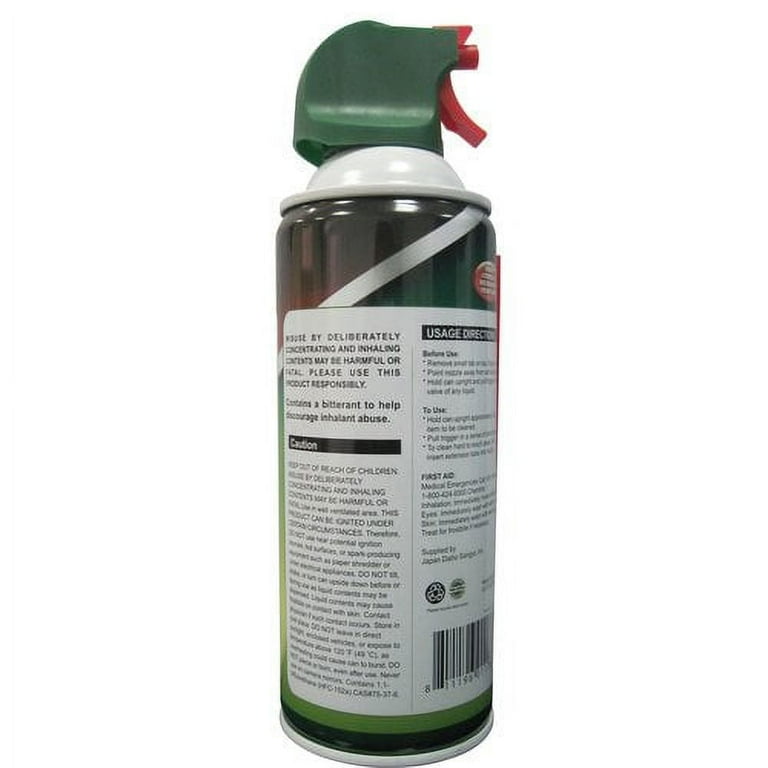 GUST Easy Duster – Case Of 12 Cans (12 Oz Each), 100% Difluoroethane, 70+ PSI For Electronics & Hard-to-Reach Areas