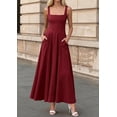 thumbnail image 6 of PRETTYGARDEN Cocktail Dresses for Women Formal Summer Sleeveless A Line Long Flowy Spring Wedding Guest Party Midi Dress, 6 of 7
