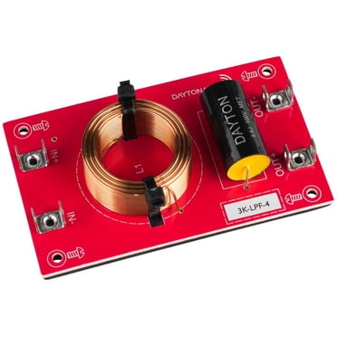 Dayton Audio 800-LPF-4 Low Pass Speaker Crossover 800 Hz 12 dB/Octave