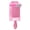 Pink, variant on URBAN POP Bedazzled Hair Brush with Comfortable Grip for Everyday Hair Styling