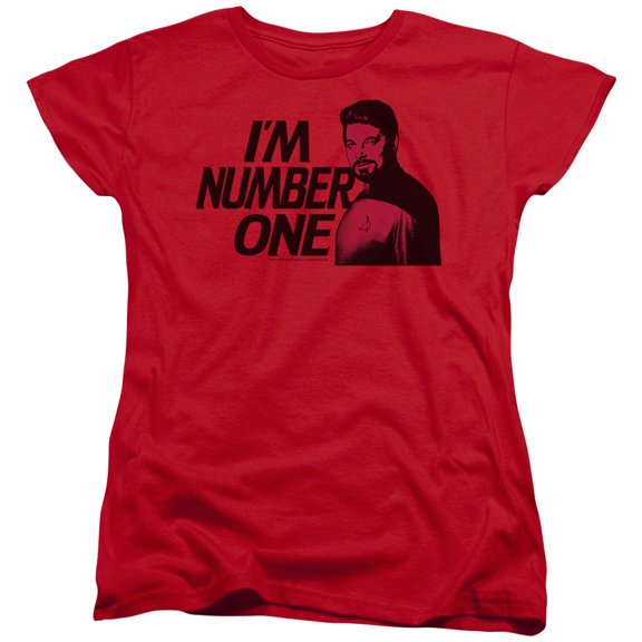 Star Trek - Im Number One - Women's Short Sleeve Shirt - XX-Large