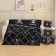 thumbnail image 1 of ⭐Light Luxury Flannel Blanket Big Brand Comfortable Blanket Sofa Nap Blanket ⭐, 1 of 2