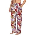 thumbnail image 2 of Yiaed Coral Reef Print Men's Lounge Pants, Loose PJ Bottoms, Long Pajama Pants for Men-Small, 2 of 5