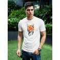 thumbnail image 2 of Portrait Polygonal Fox Head T-Shirt Men -Image by Shutterstock, Male x-Large, 2 of 4