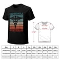 thumbnail image 2 of Emotional Support Husband Chic Men's Cotton Short Sleeve HD Print Tee for Casual T-Shirt Crew Neck Top Black L, 2 of 7