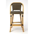 thumbnail image 4 of Butler Specialty Company Lila 28" Rattan Bar Stool in Dark Brown, 4 of 7